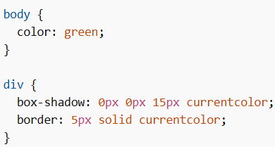 The currentcolor Keyword