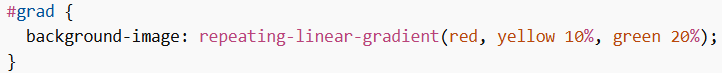 Repeating Linear Gradient