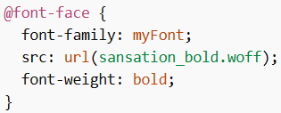 Bold Custom Font