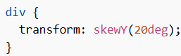 skewY()