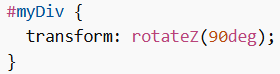 3D Transforms in CSS (rotateZ)