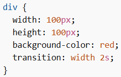 Transitions in CSS