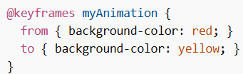 Animations in CSS