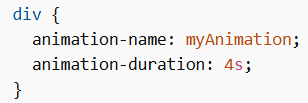 Apply Animation to an Element
