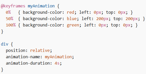 Animating Multiple Properties