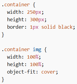 Object-fit in CSS ka practical example