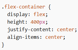 True Centering With Flexbox