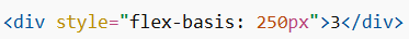 flex-basis