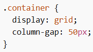 column-gap