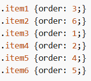 Grid Items Order