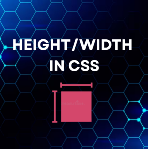 HEIGHT/WIDTH IN CSS