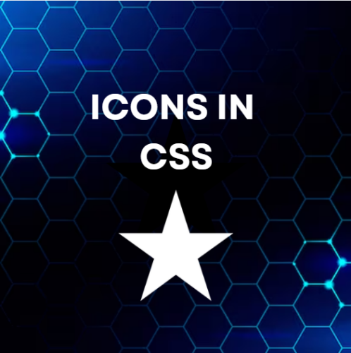 ICONS IN CSS