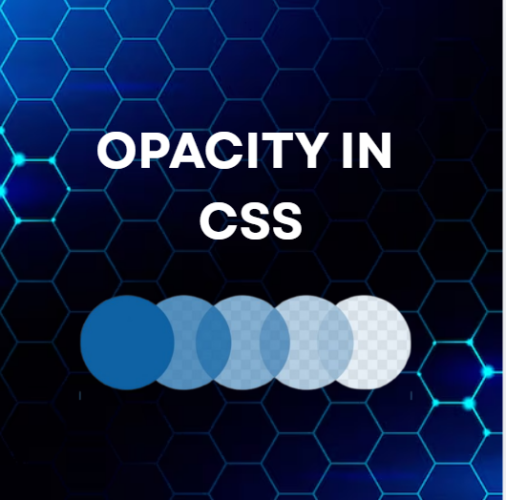 OPACITY IN CSS