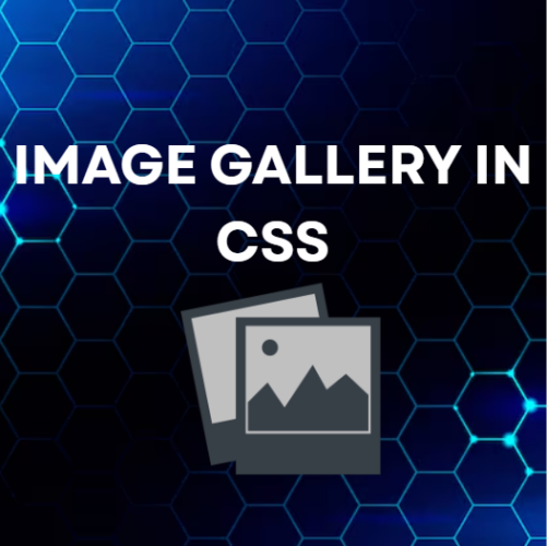 IMAGE GALLERY IN CSS