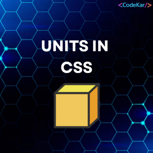 UNITS IN CSS