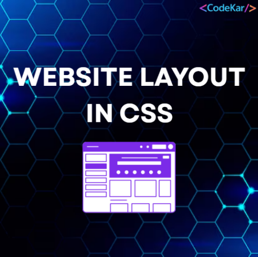 WEBSITE LAYOUT IN CSS