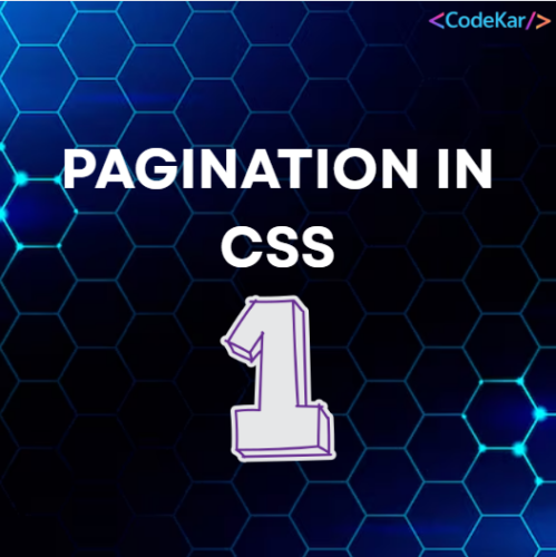 PAGINATION IN CSS