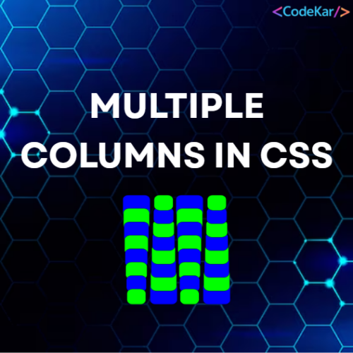 MULTIPLE COLUMNS IN CSS