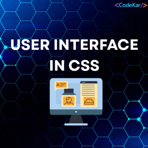 USER INTERFACE IN CSS