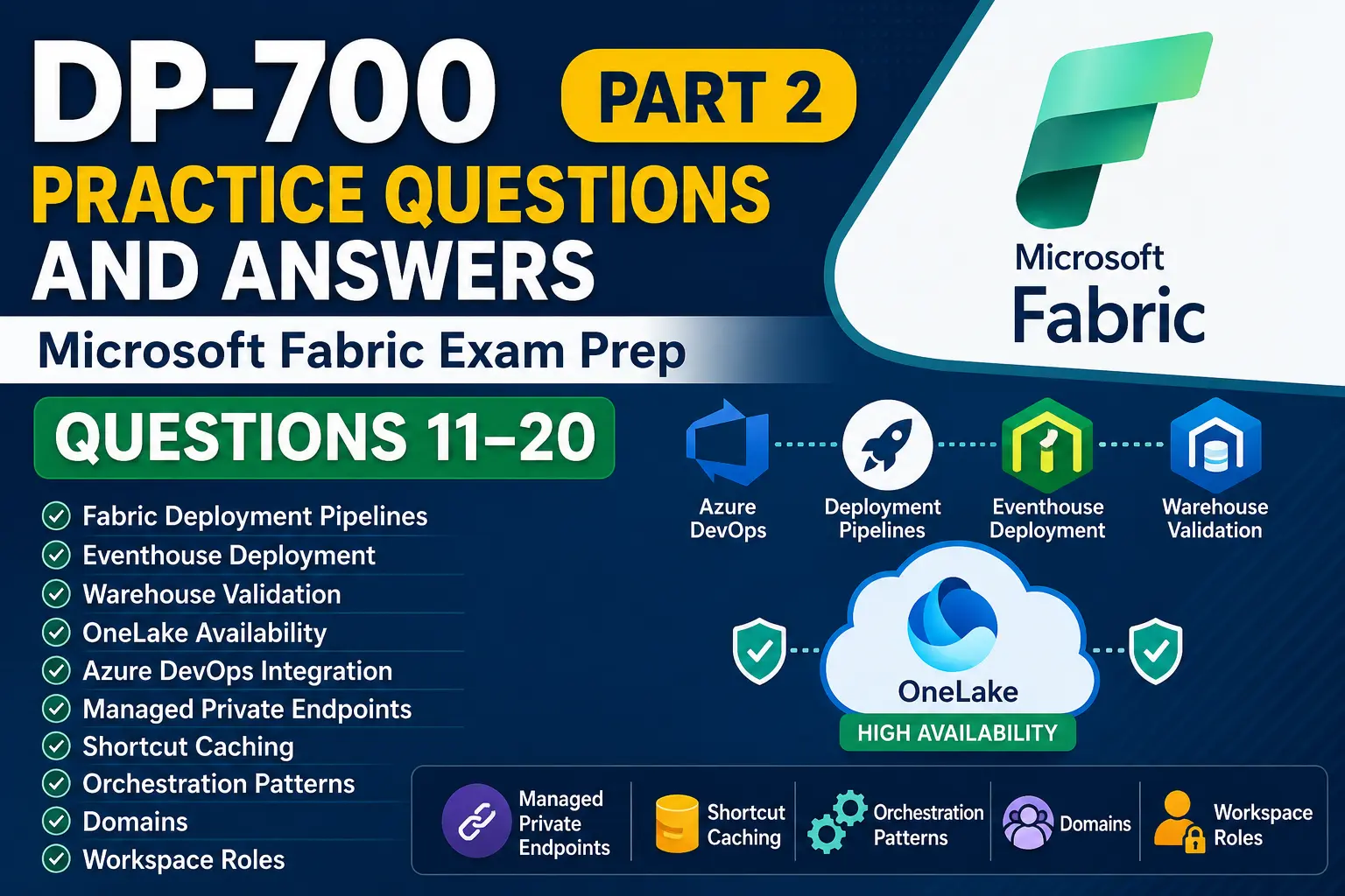 DP-700 Practice Questions and Answers Part 2: Microsoft Fabric Exam Prep