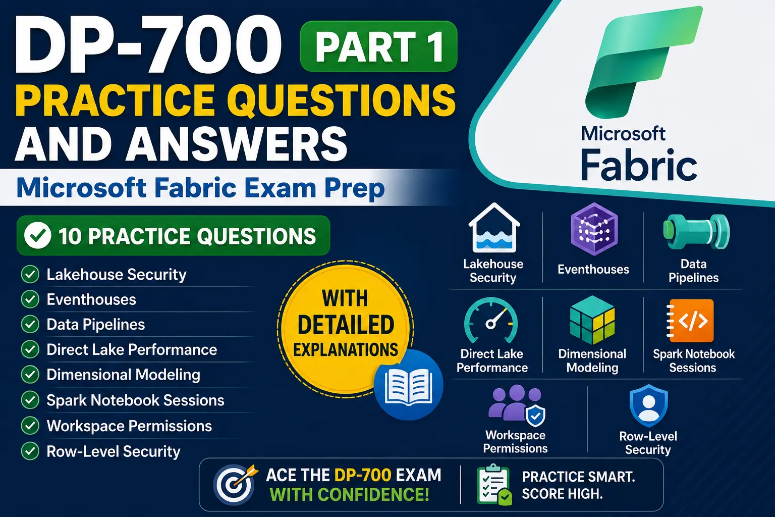 DP-700 Practice Questions and Answers Part 1: Microsoft Fabric Exam Prep