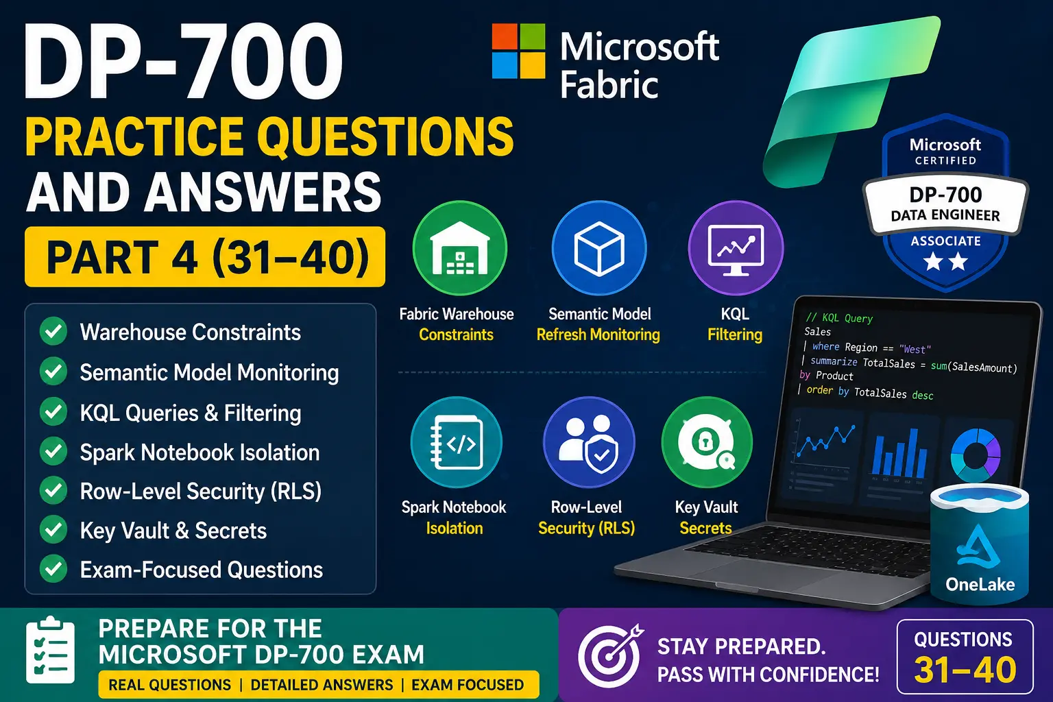DP-700 Practice Questions and Answers